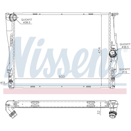 Nissen Nissens A/T & M/T, 60786A 60786A